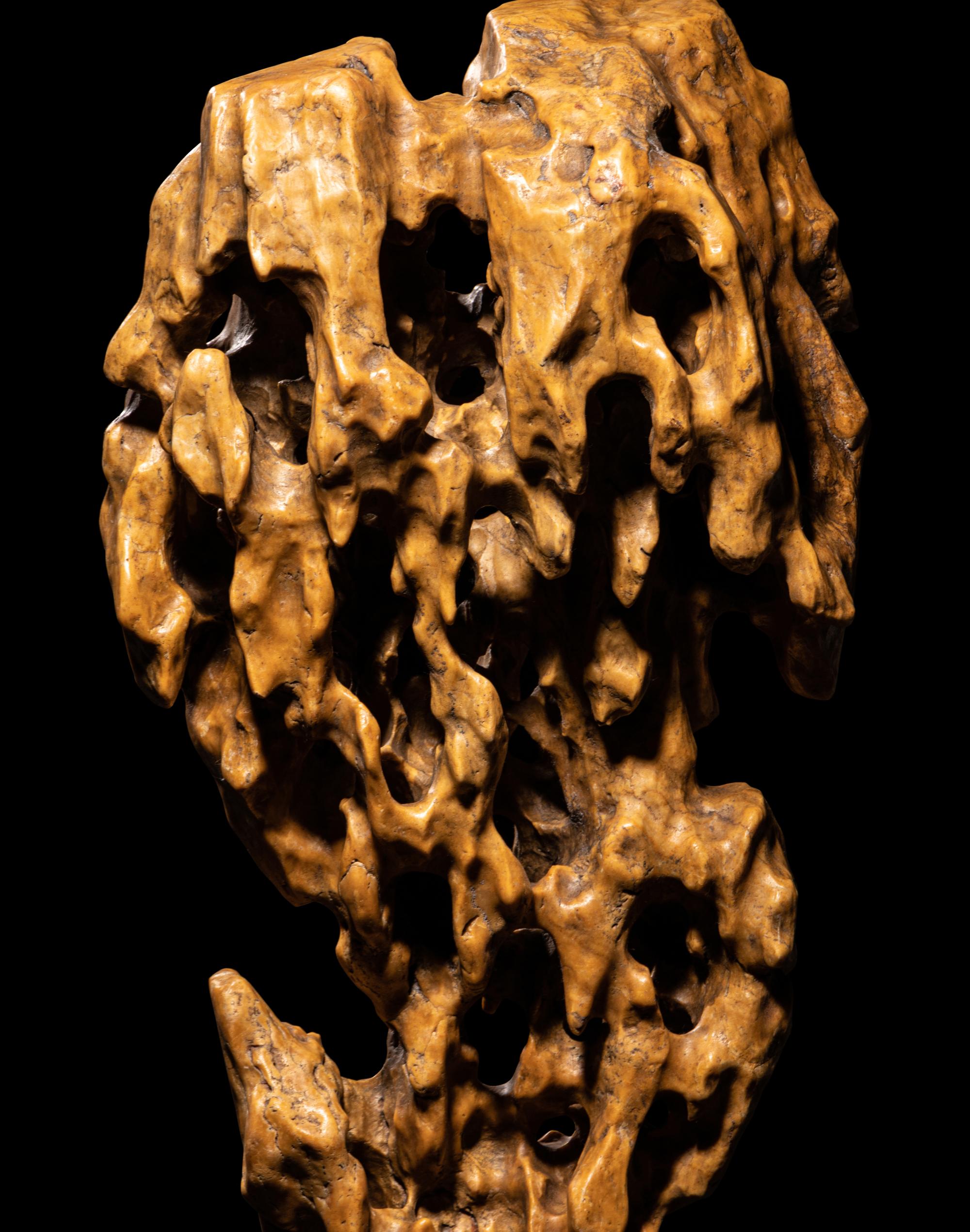 A Chinese Taihu Scholar's Rock