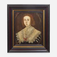 English School 17th century, Portrait of a Lady