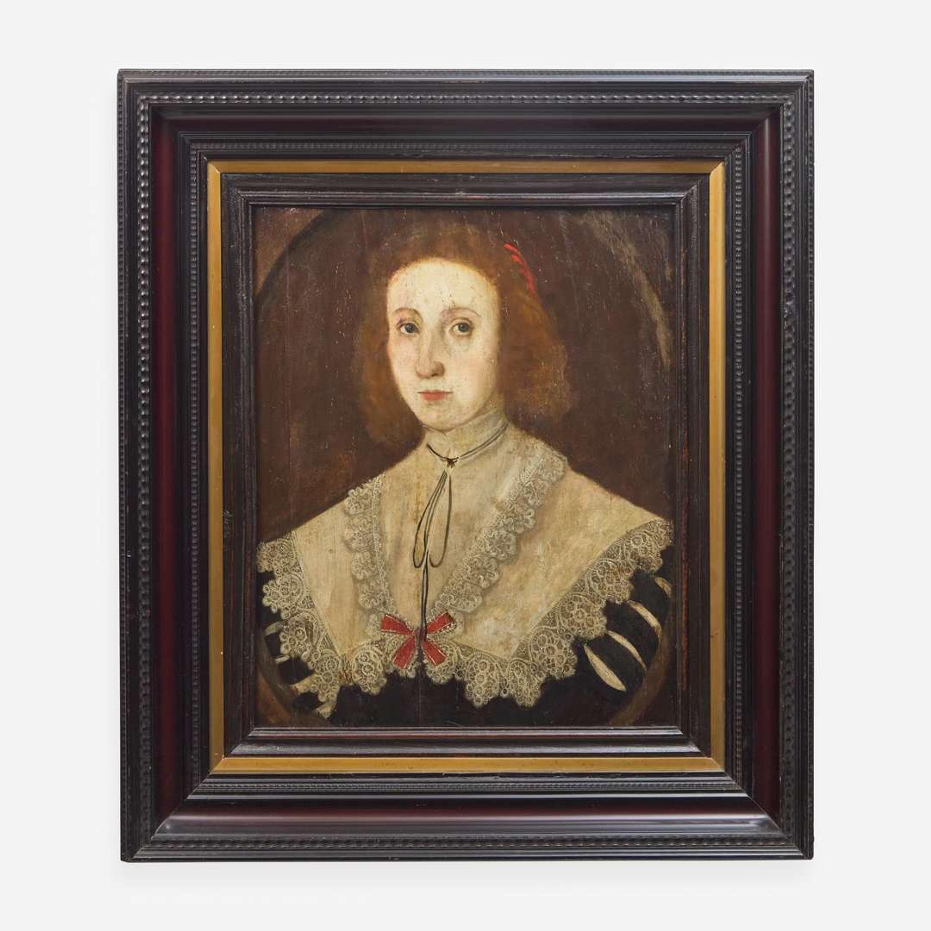 English School 17th century, Portrait of a Lady