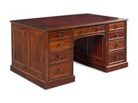 A Regency Mahogany Partner's Desk