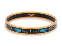An Hermès Narrow Enameled Bracelet, 2000s