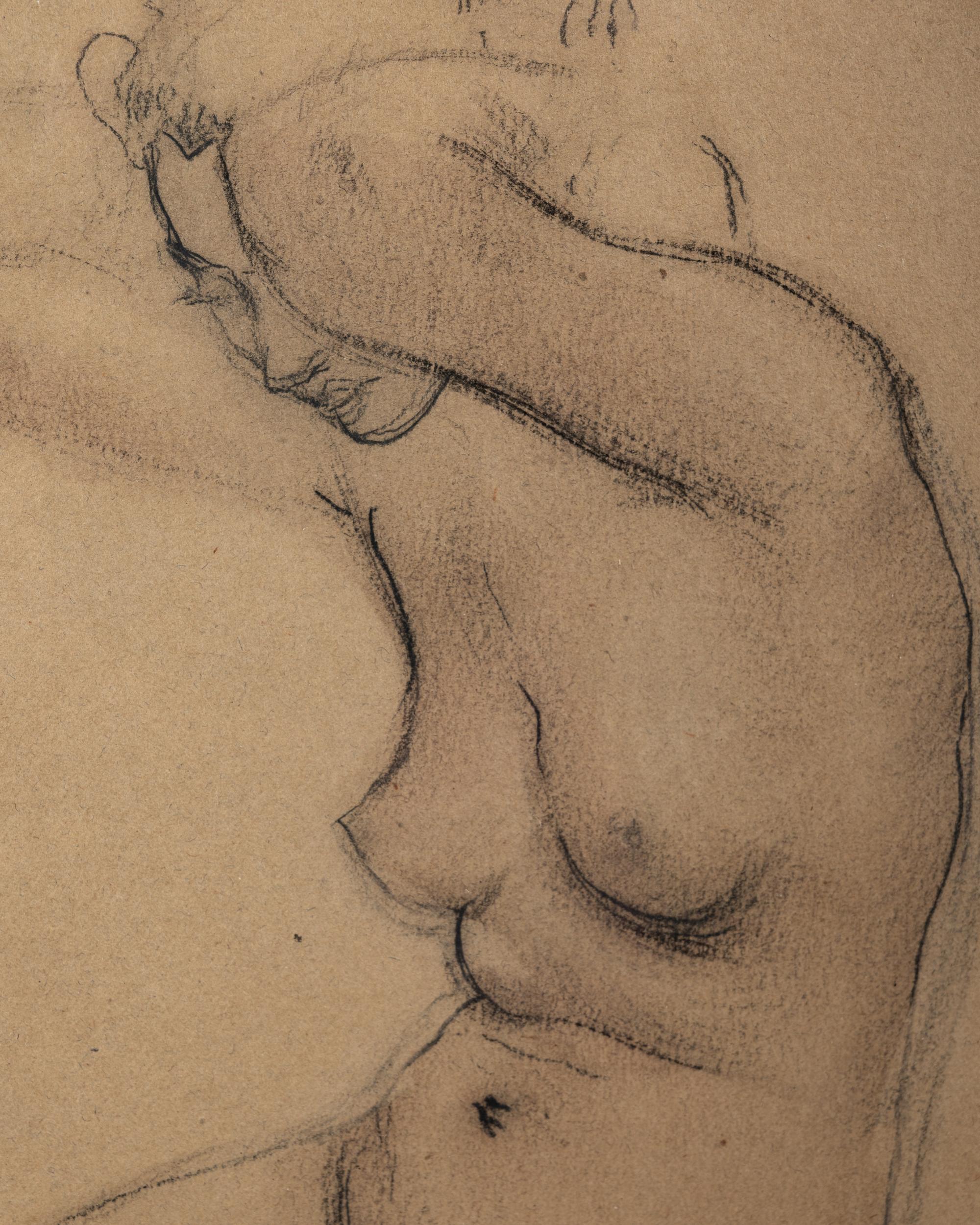 A Group of Three Nude Studies