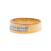 YELLOW GOLD AND DIAMOND RING