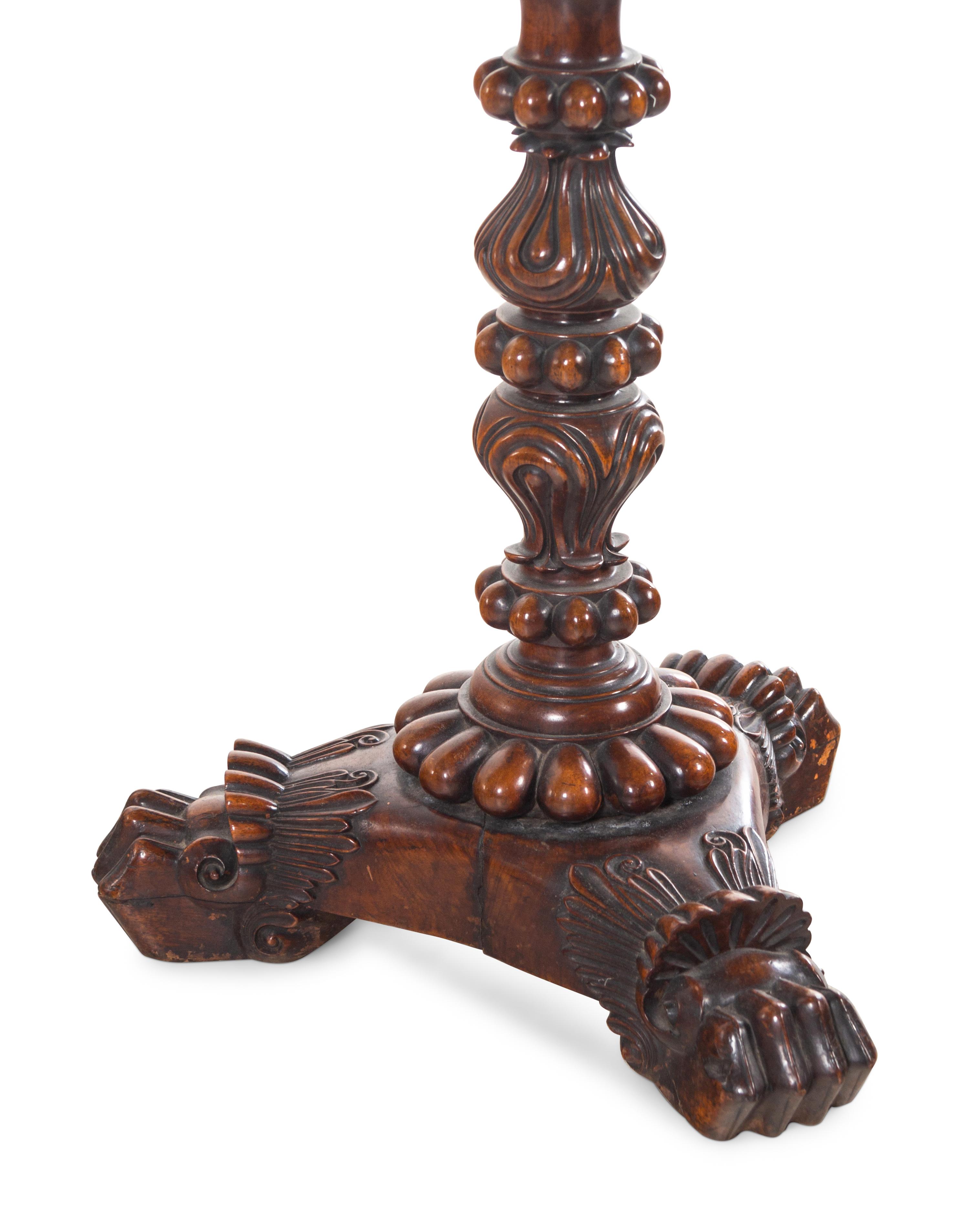 A William IV Mahogany Sewing Table
