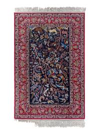An Isfahan Wool Rug