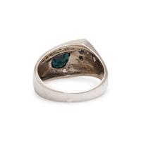 SAPPHIRE AND DIAMOND RING