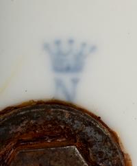 A Pair of German Porcelain Urns