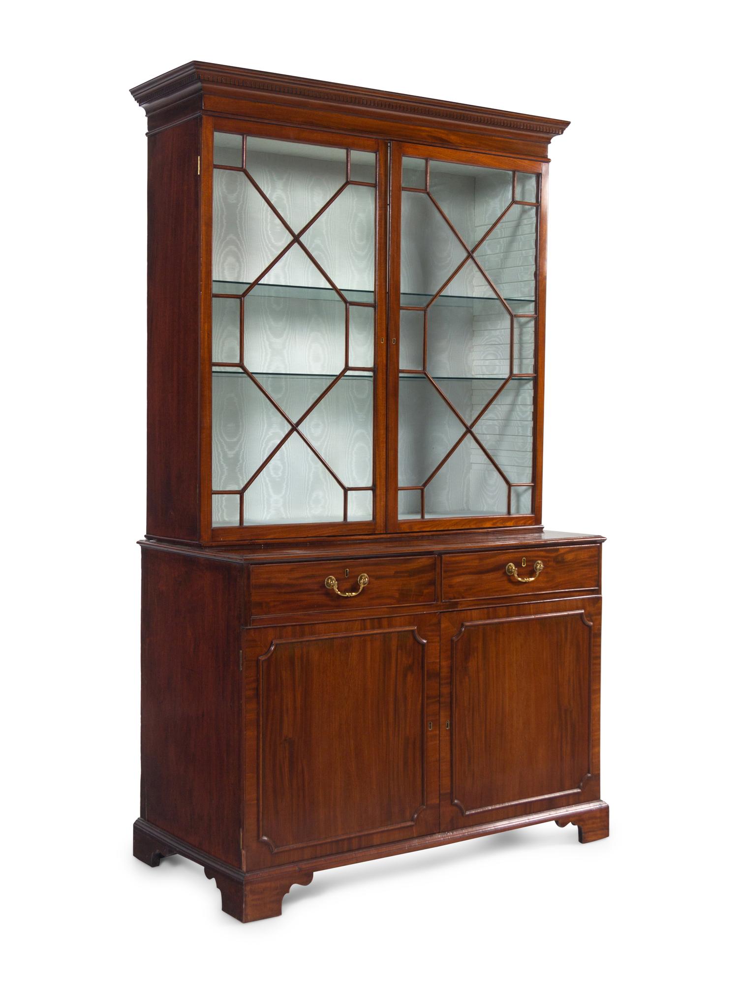 A George III Mahogany Bookcase