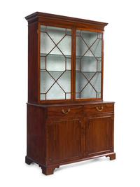 A George III Mahogany Bookcase