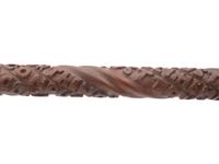 A Carved Folk Art Cane from the Ionia State Hospital in Michigan