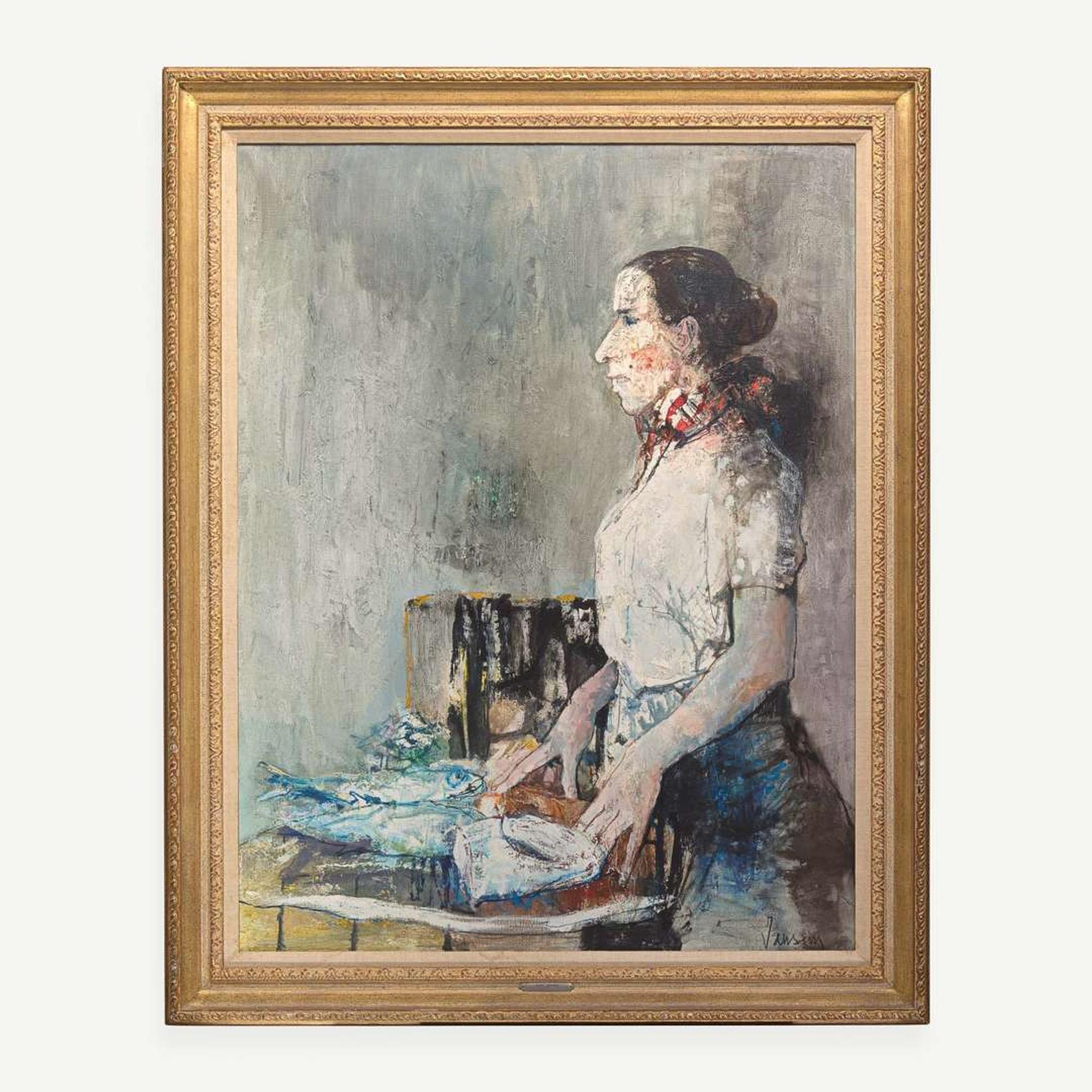 Jean Jansem (French/Armenian, 1920-2013) Theresa