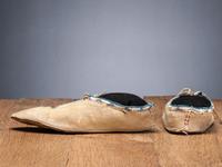 Kiowa Beaded Hide Moccasins