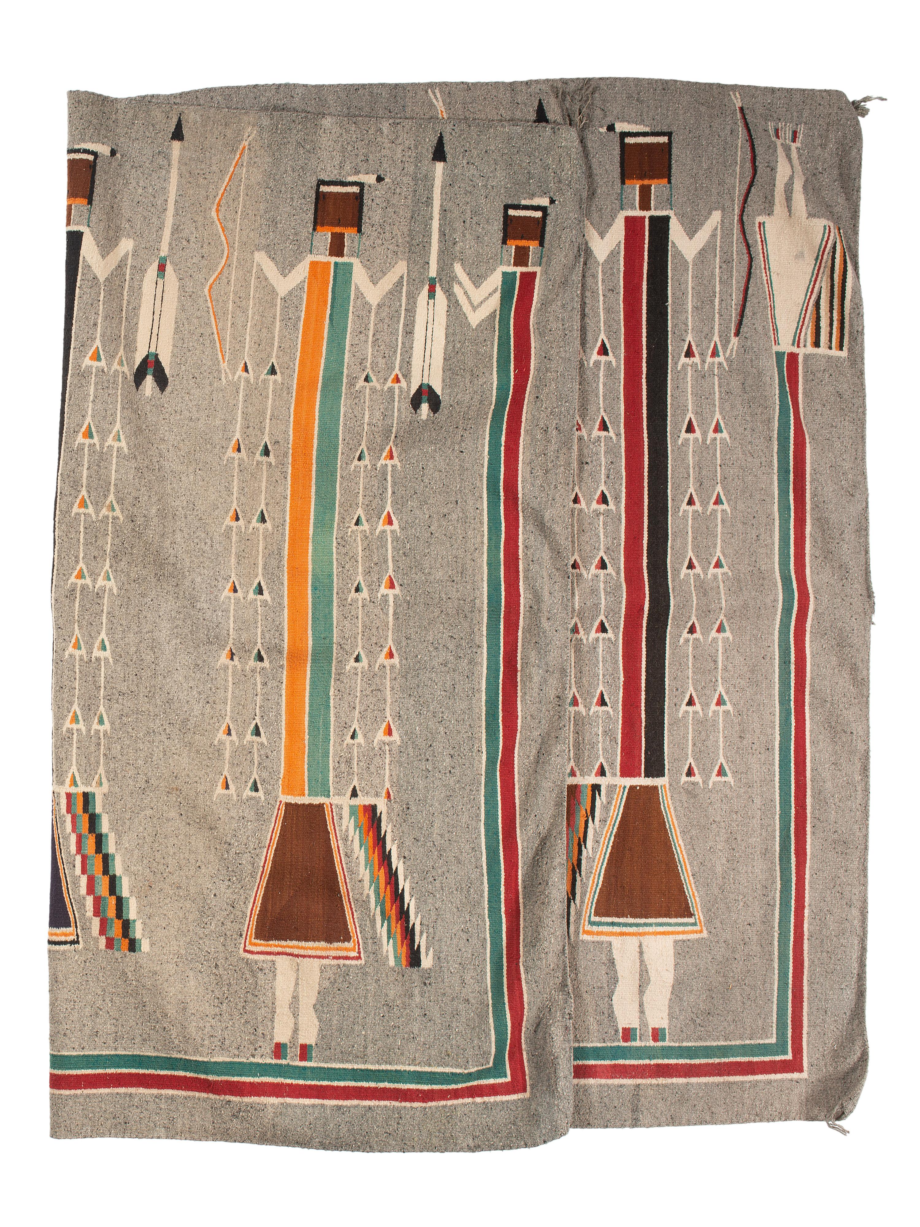 Navajo Yei Weaving / Rug