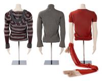 Two Brunello Cucinelli and One Agnona Knit Tops, 2000s