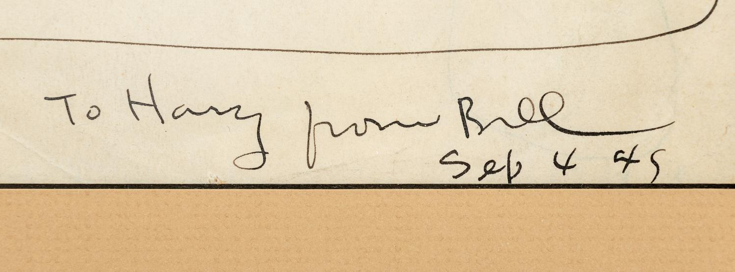 Untitled (To Harry from Bill)