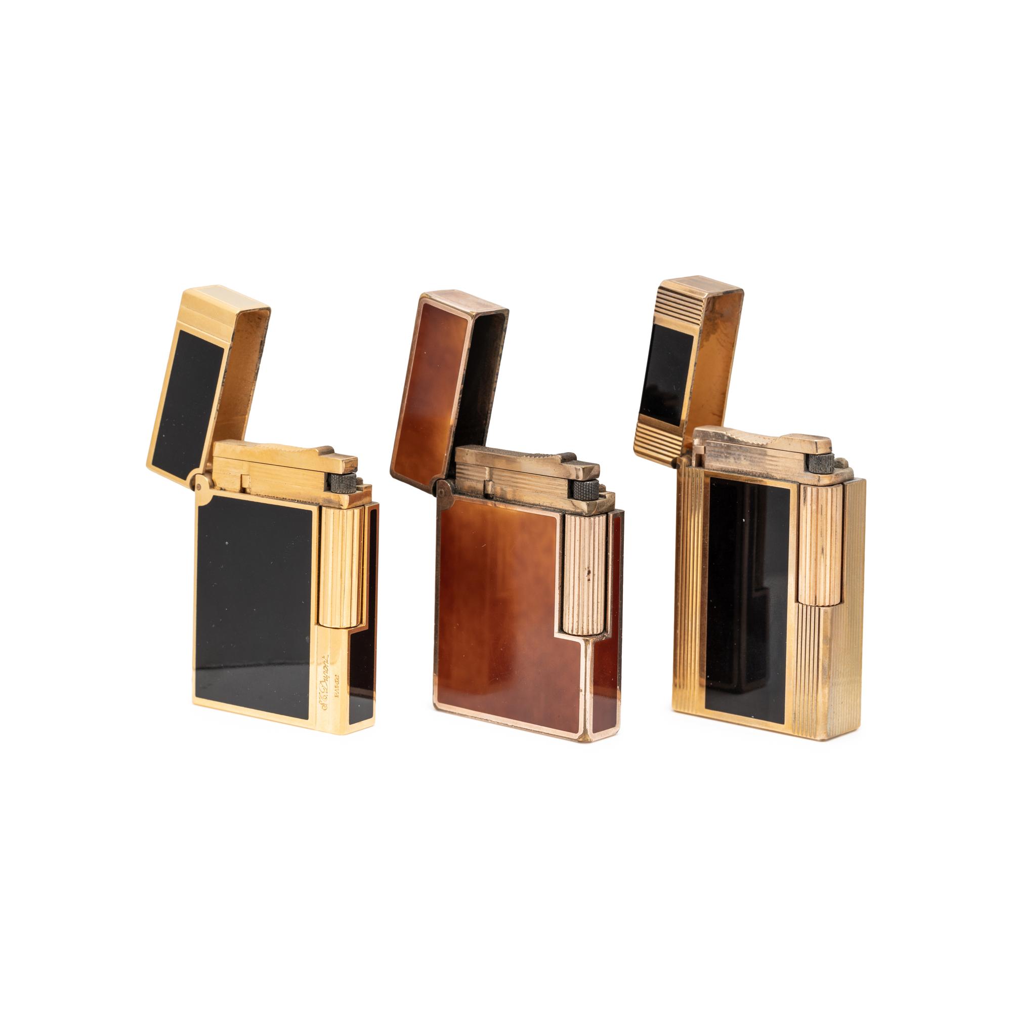 S.T. DUPONT, COLLECTION OF LACQUERED LIGHTERS