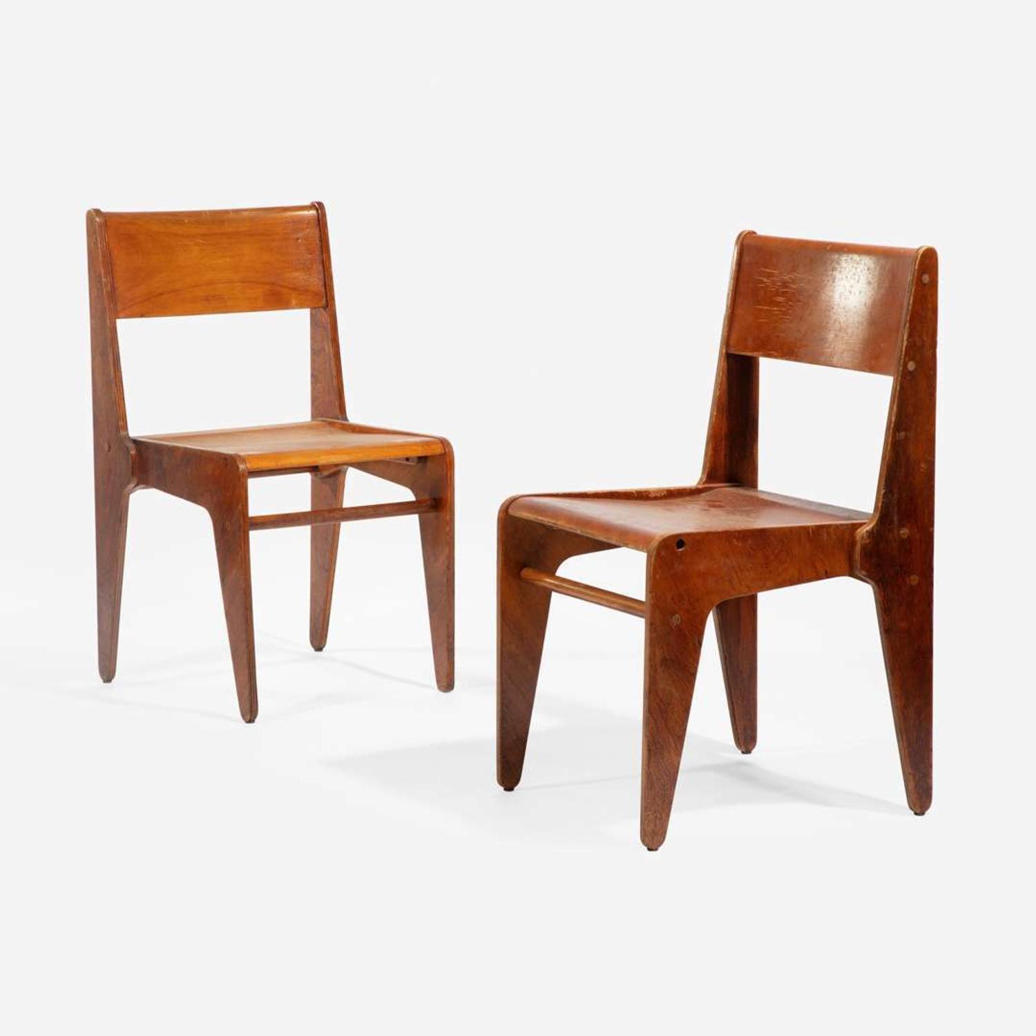 Marcel Breuer (American, b. Hungary, 1902-1981) Dormitory Chair for Rhoads Hall, Bryn Mawr College, Pennsylvania, 1938