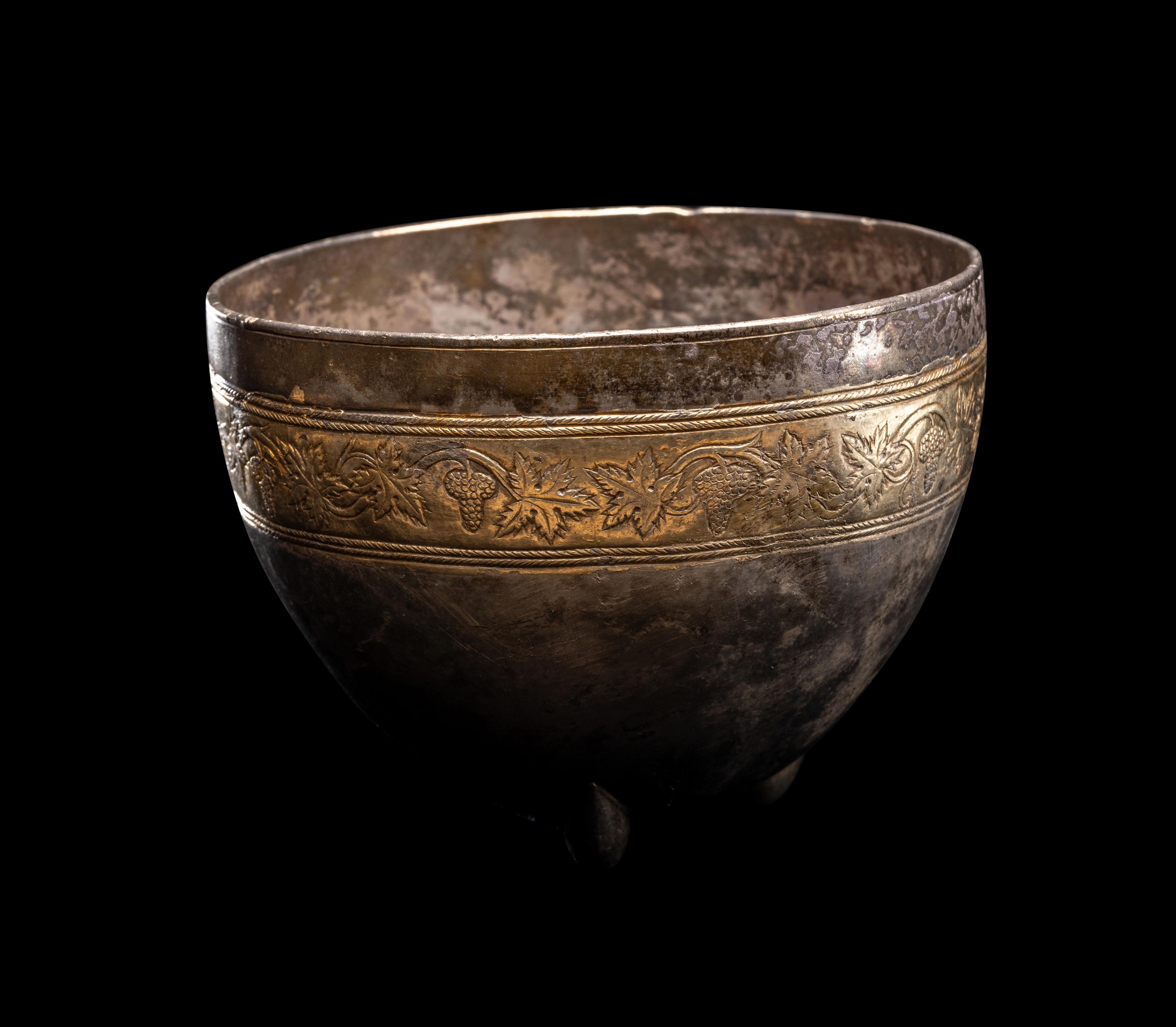 A Hellenistic Gilt-Silver Vessel