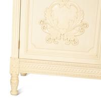 A Louis XVI Style White Painted Four-Door Armoire by Julia Gray, New York