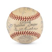 A 1939 Philadelphia Phillies Team Signed Autograph Baseball (Beckett Authentication Services)