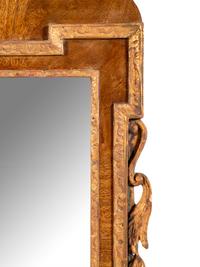 A George II Style Parcel Gilt Walnut Mirror
