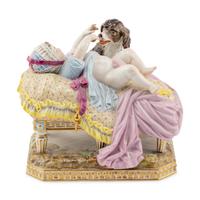 A Meissen Porcelain Figural Group