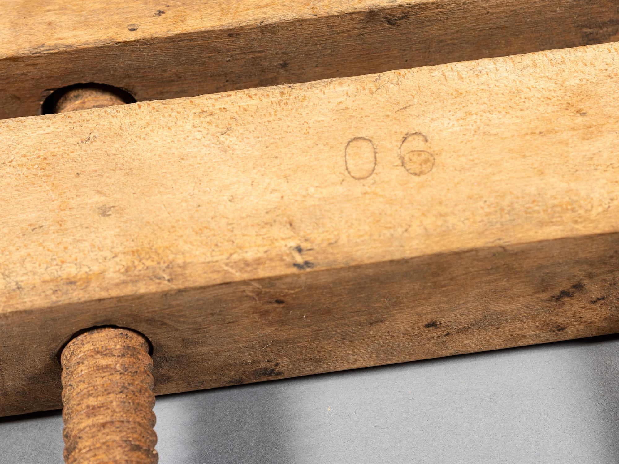 Twenty-Five Wooden Hand Planes and Clamps