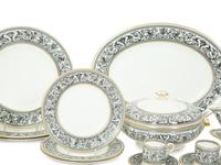 A Wedgwood Florentine Porcelain Dinner Service