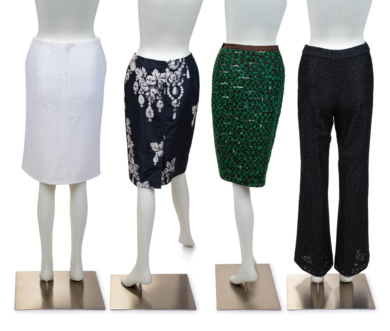 Five Designer Items: One Chanel, Four Oscar de la Renta, 1990-2010s