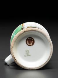 A Coal Truck Driver's Porcelain Occupational Shaving Mug