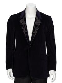 Alexander McQueen, Velvet Embellished Blazer