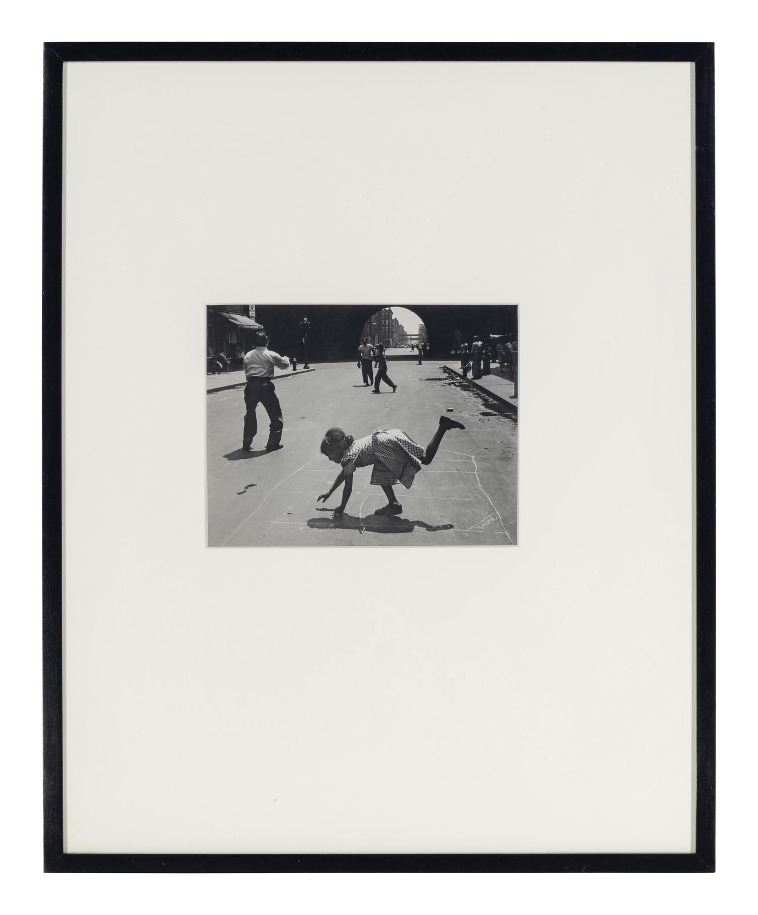 Walter Rosenblum (1919-2006) Hopscotch, 105th Street, New York City,1952