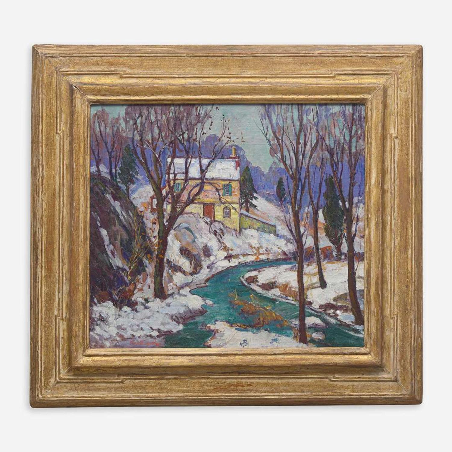 Fern Isabel Coppedge (American, 1883–1951) Carversville Brook
