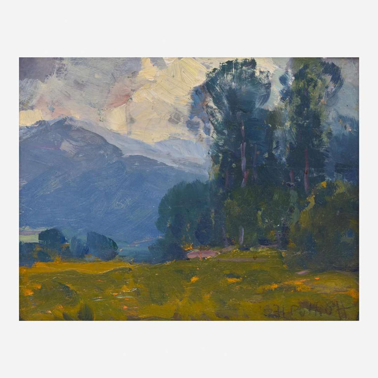 Hanson Duvall Puthuff (American, 1875–1972) Untitled (Landscape)