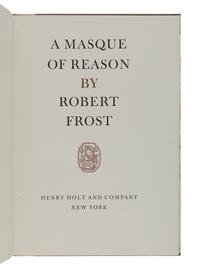 FROST, Robert (1874-1963). A group of 7 signed limited editions, comprising: