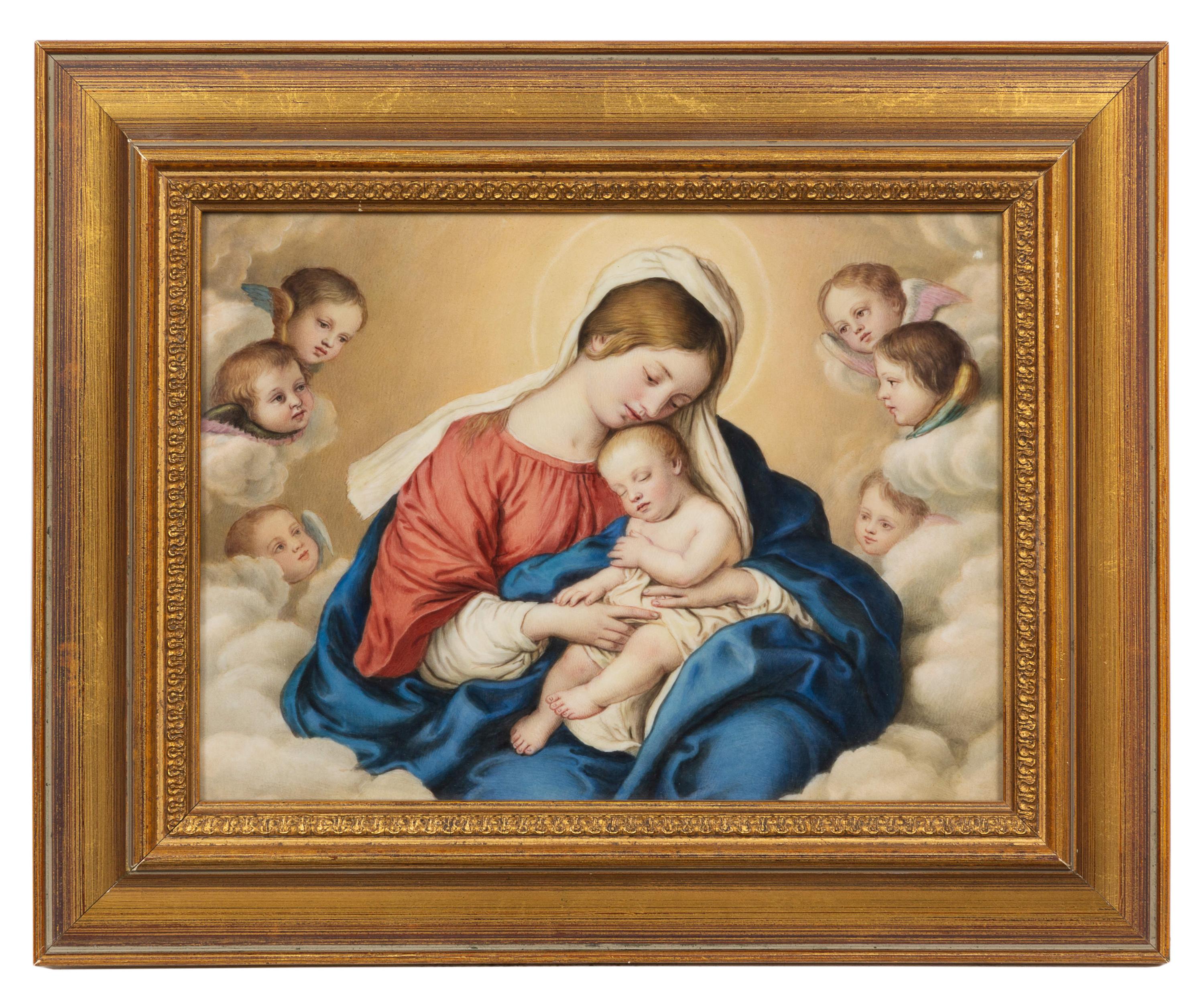 A Berlin (K.P.M) Porcelain Plaque