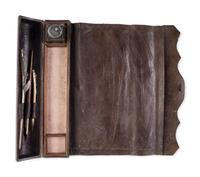 Civil War-period writing kit.