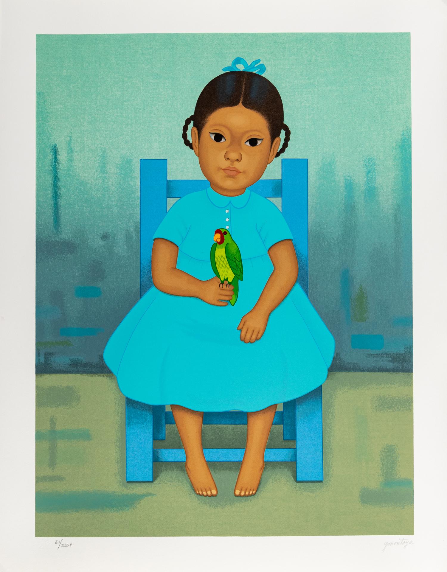 Alcancía and Cotorra (a pair of prints from the Niños Mexicanos series)