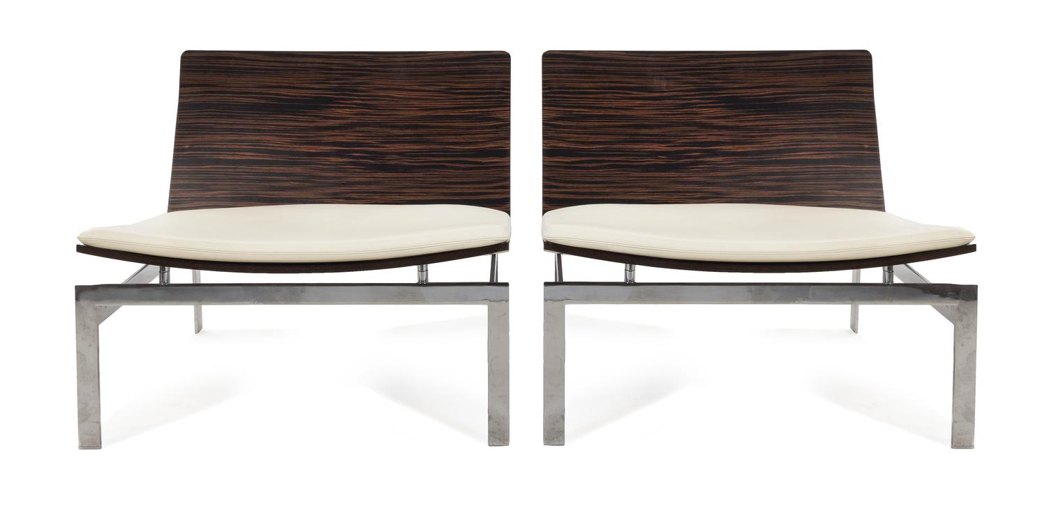 Jeffrey Bernett (American, b.1964), B&B ITALIA, a pair of Words chairs