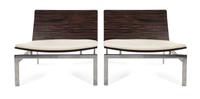 Jeffrey Bernett (American, b.1964), B&B ITALIA, a pair of Words chairs