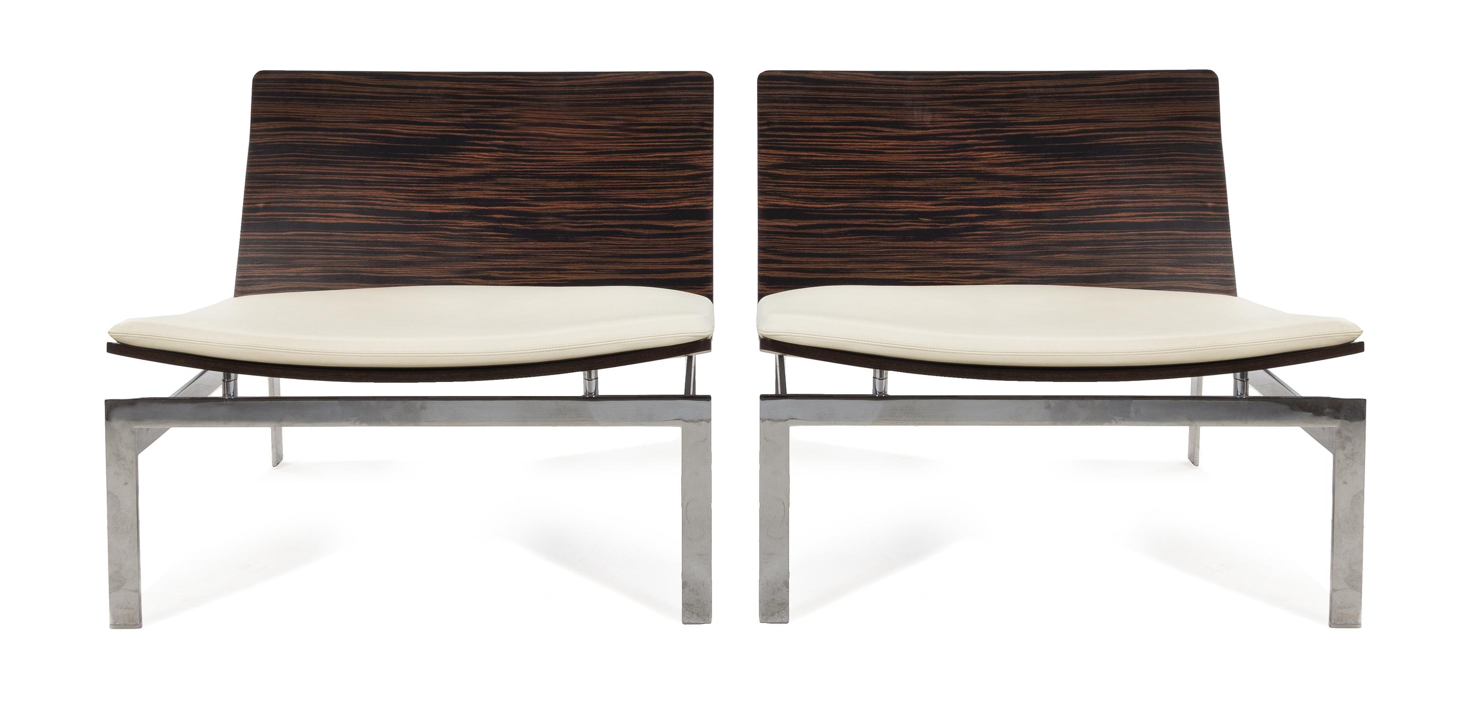 Jeffrey Bernett (American, b.1964), B&B ITALIA, a pair of Words chairs