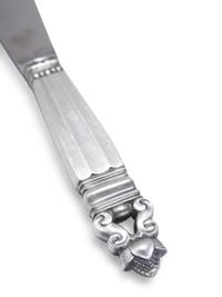 A Georg Jensen Acorn Silver Flatware Service