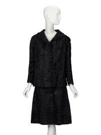 A Broadtail Skirt Suit