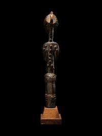 An African Carved Staff Top or Finial