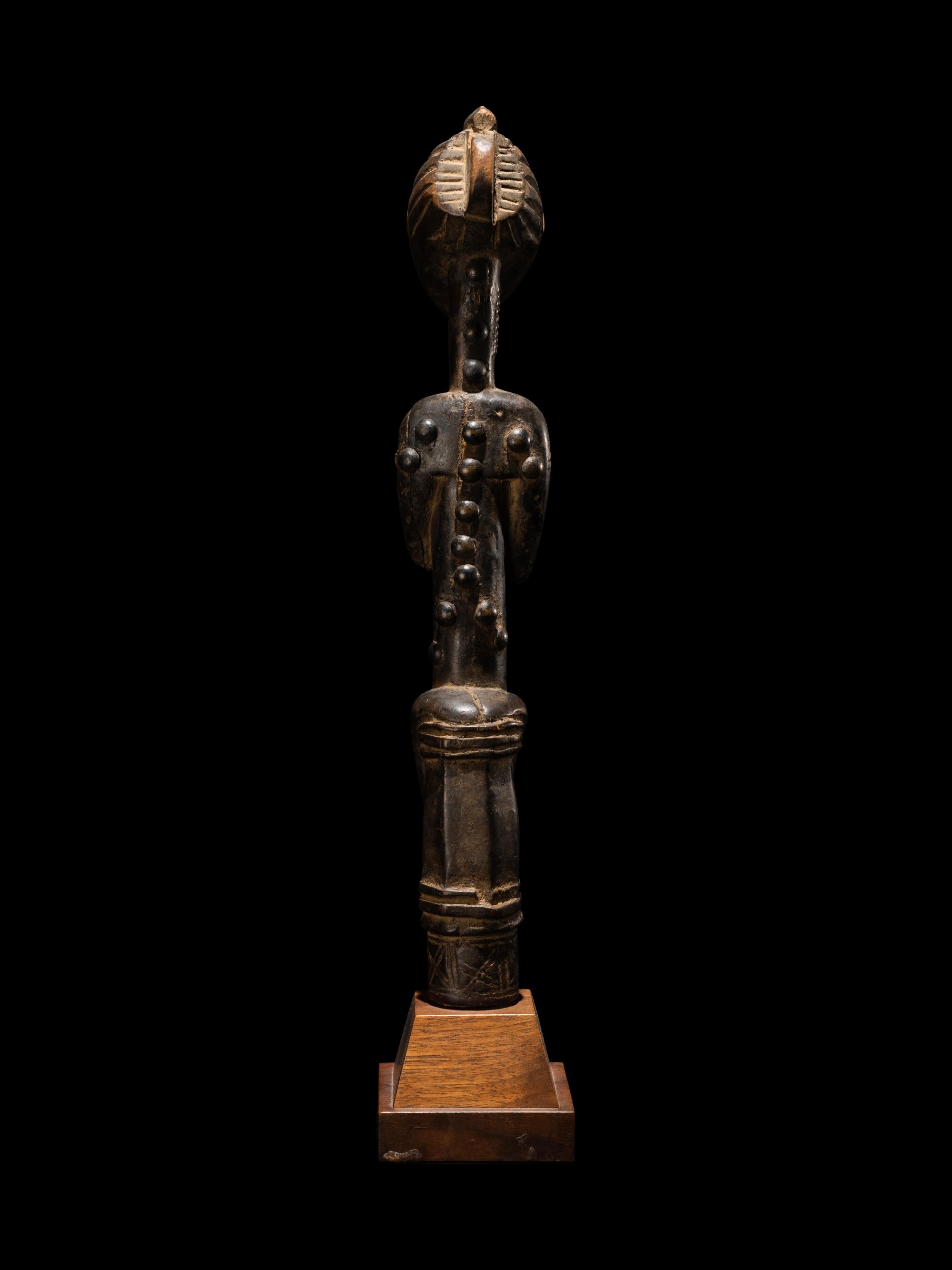 An African Carved Staff Top or Finial