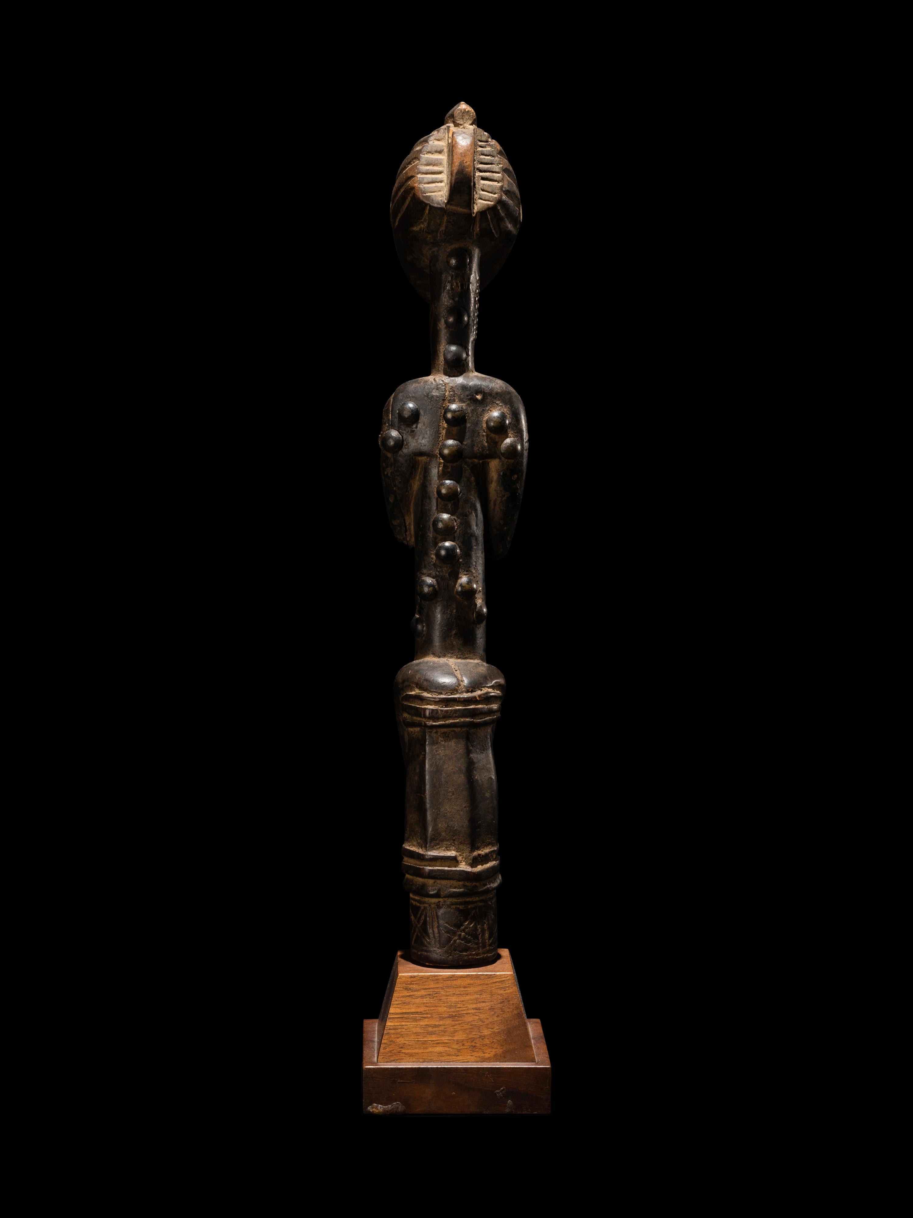 An African Carved Staff Top or Finial