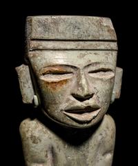 A Teotihuacan Greenstone Figure