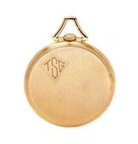A Gold Filled Open Face 'Veri-Thin' Pocket Watch, Gruen,