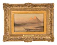 Tombeaux des Kalifes and Les Pyramides à Soleil Levant (a pair of works)