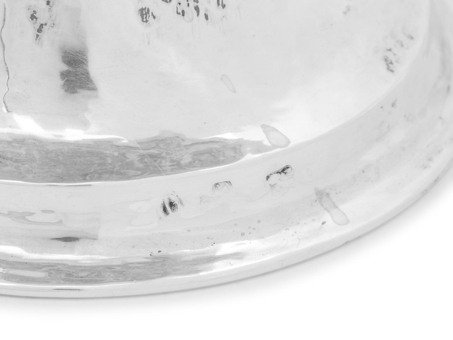 A Continental Silver Heemskirk Candlestick